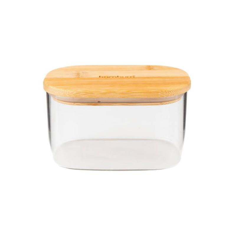 Bambum Multy - Glass Storage Container With Bamboo Lid 600Ml