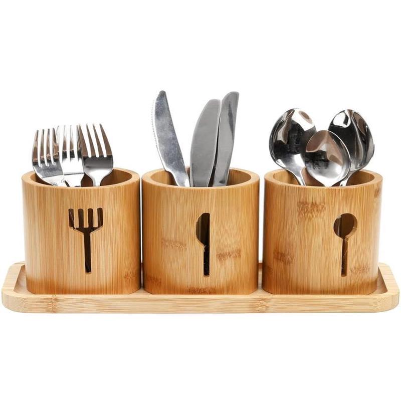 Miccho - 4 Piece Round Cutlery Stand