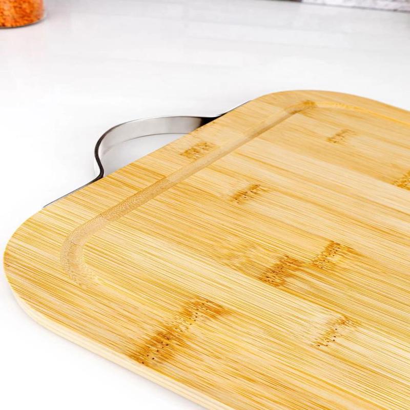 Zoe - Cutting Board With Steel Handle