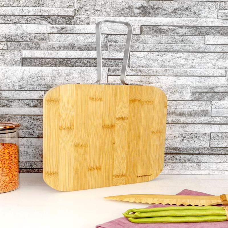 Zoe - Steel Handle Cutting Board Small