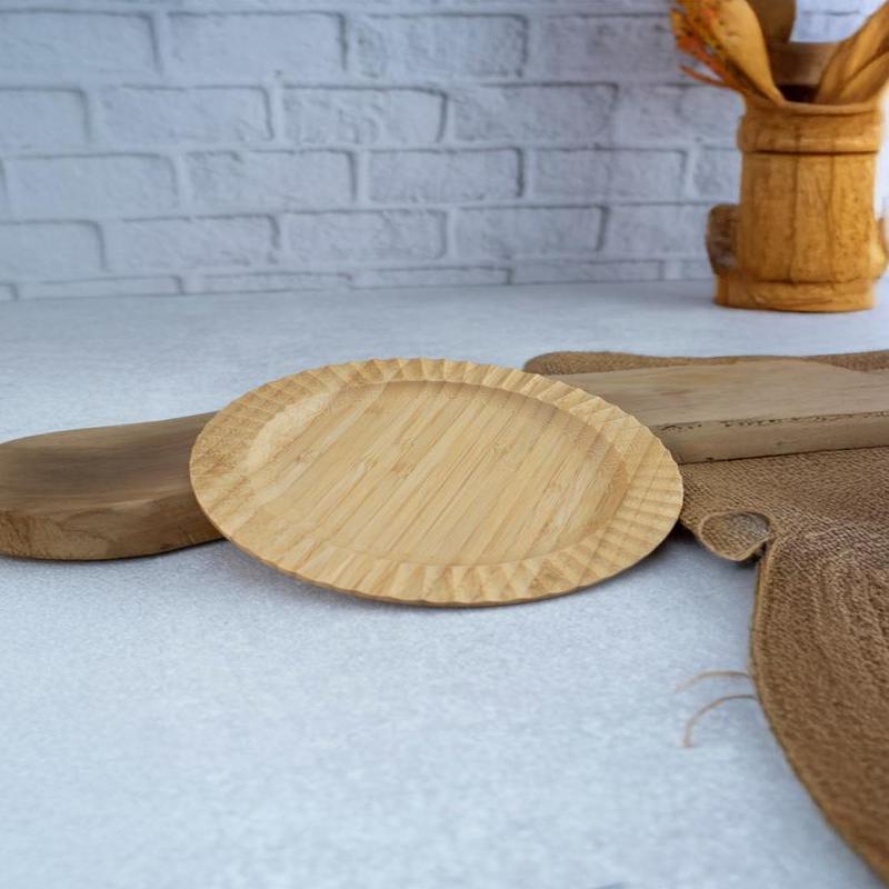 Bambum Crumble - Round Plate Small