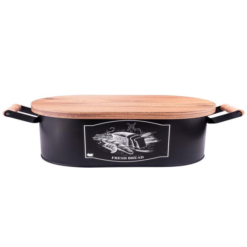 Sonata - Bread Box With Cutting Board Lid