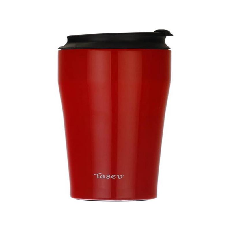 Bambum Pira - Glass Thermos Red 400 Ml