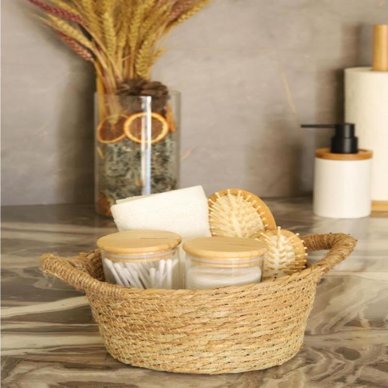 Bambum Vimini - Wicker Basket With Handle 19 Cm