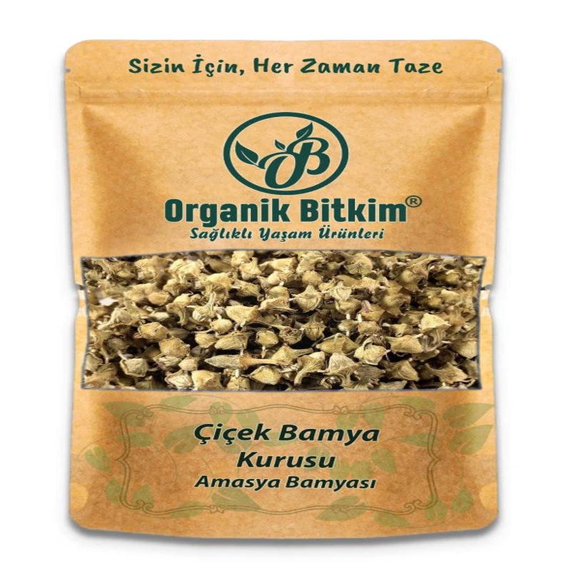Organik Bitkim Flower Dried Okra (Amasya Okra) 250 Gr