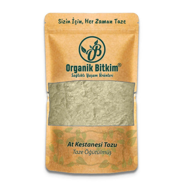Organik Bitkim Horse Chestnut Powder (Ground) 100 Gr