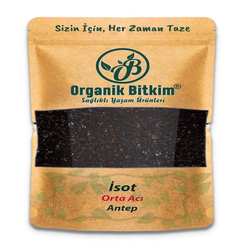 Organik Bitkim Isot Medium Hot (Urfa, Antep, Mara) 250 Gr