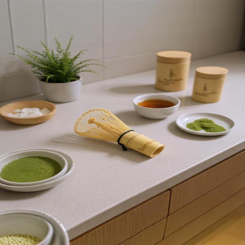 Bambum Cashi - 4 Piece Matcha Tea Set