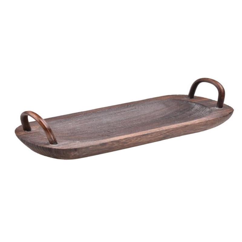 Bambum Bavola - Oval Tray With Handles Small