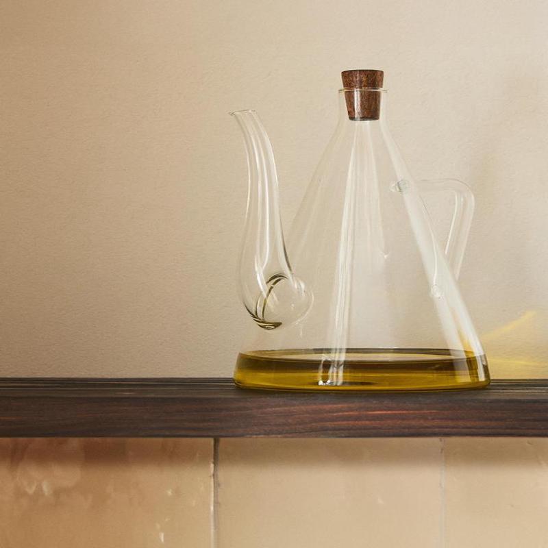 Borosilicate Glass Vinegar And Oil Bottle 500 Ml
