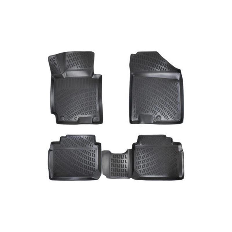 Hyundai I20 After 2020 3D Black Odorless Pool Mat Set