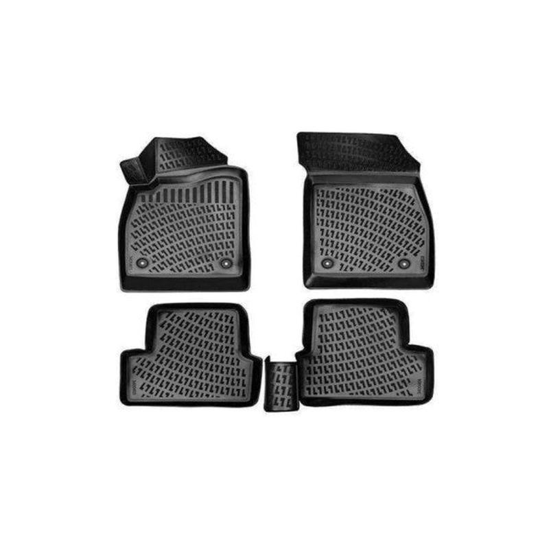Opel Astra J 3D Mat Pool Sedan 2012 - 2019 Black 4 Piece Set