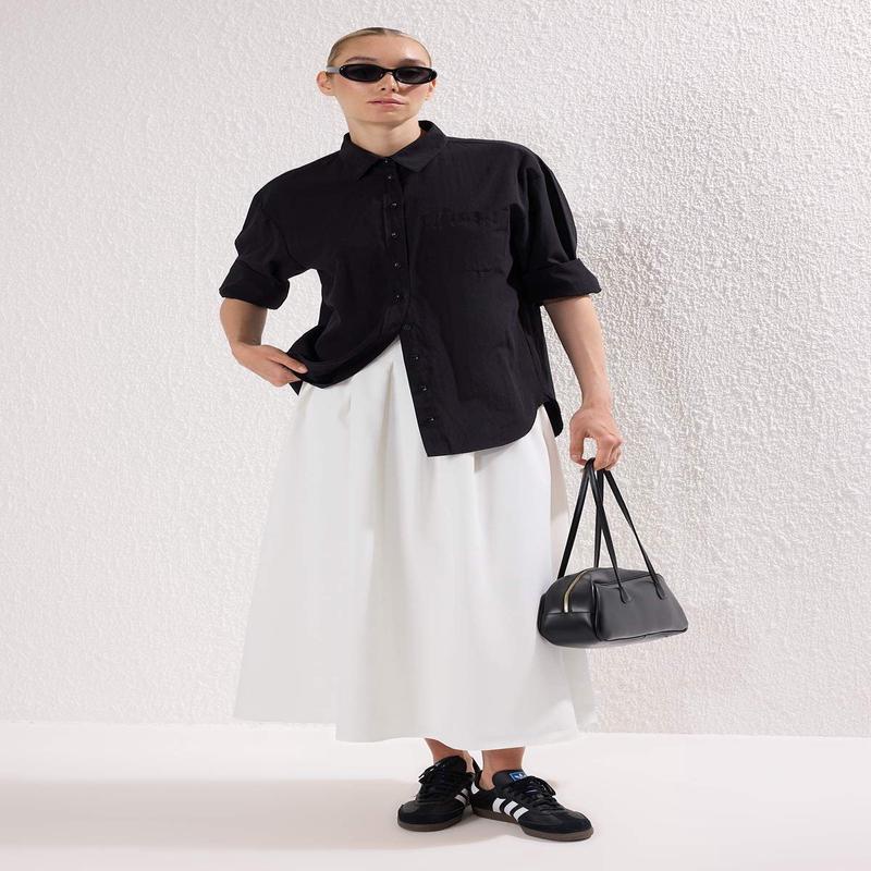 Modest Women's Straight Maxi Modest Skirts