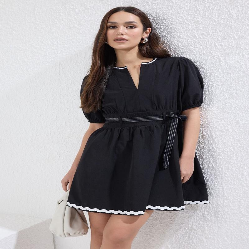 Women's Straight Mini Short Casual/daily Regular Dress