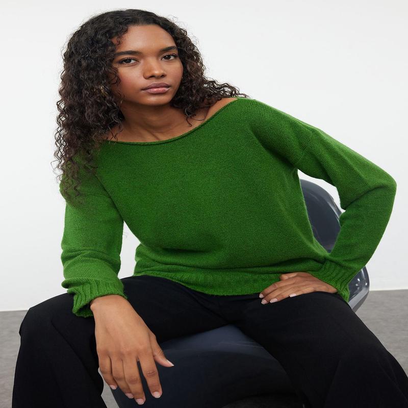 Women's Straight Long Regular Jumper