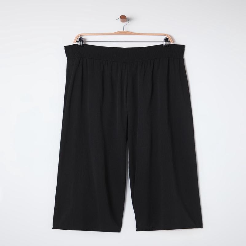 Curve Women's Straight Wide Leg High Waist Plus Size Pants