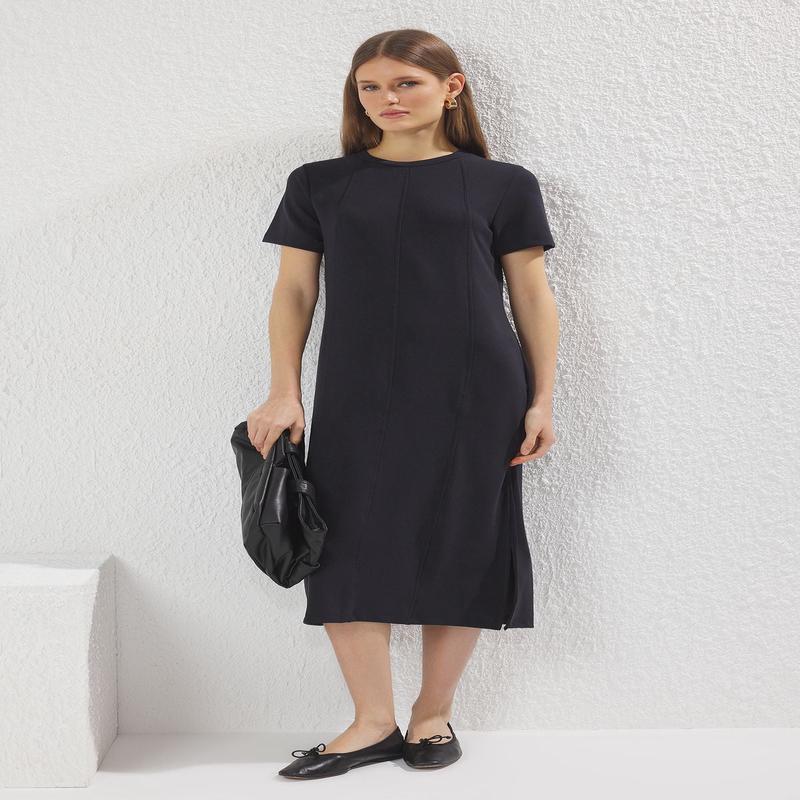 Women's Straight Maxi Short Casual/daily Regular Dress