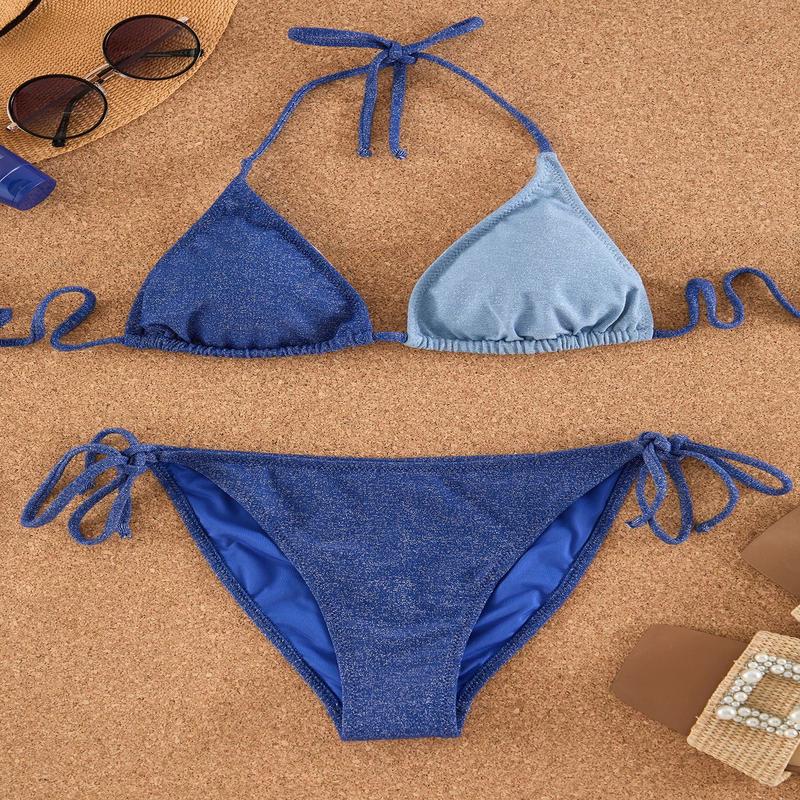 Blue Bikini Set
