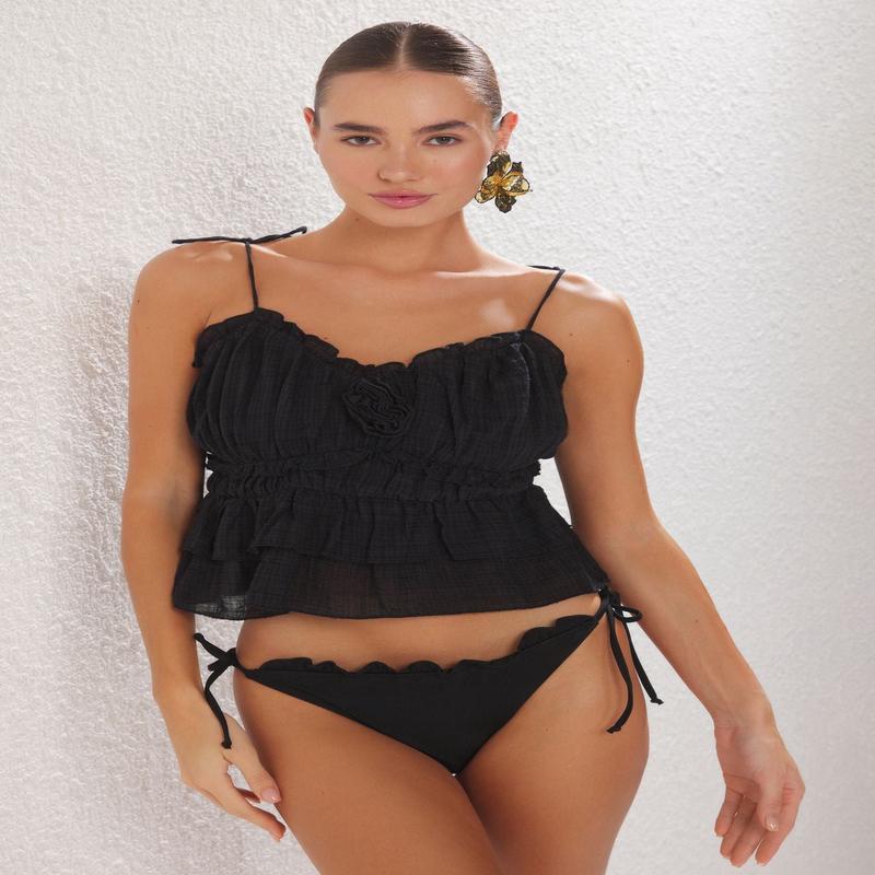 Women's Straight Hanging Regular Blouse