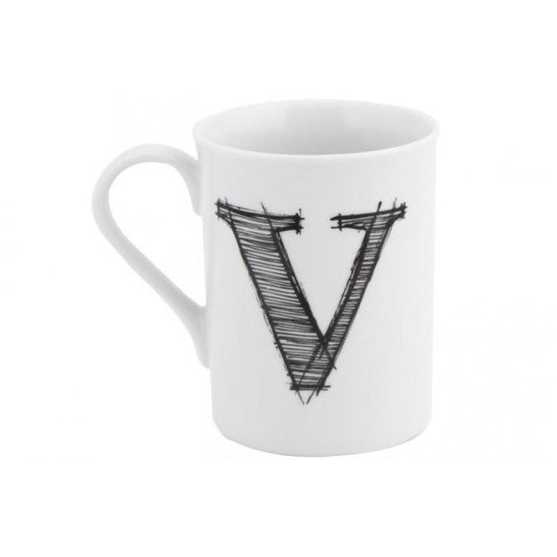 Portland Letter V Mug 285Cc