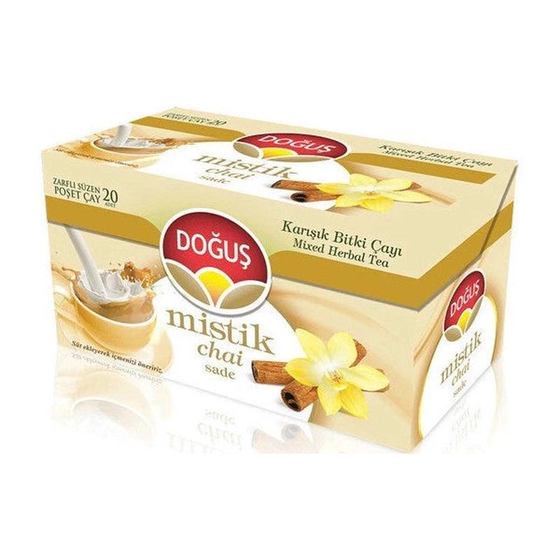 Dou Mystic Chai Mixed Herbal Tea With Stevia, 12 Pieces X 20