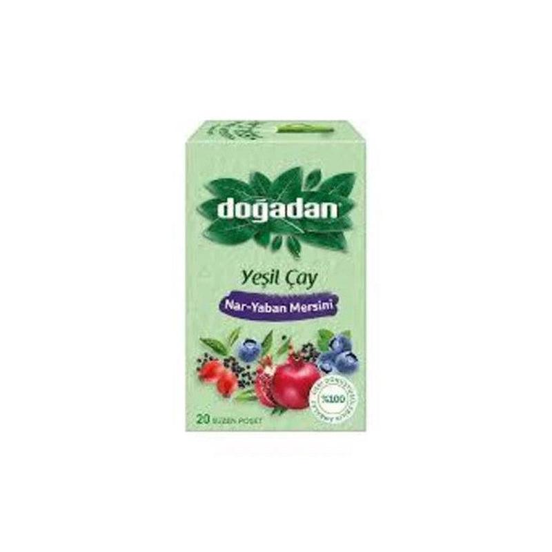 Doadan Pomegranate-Blueberry Green Tea 20-Pack