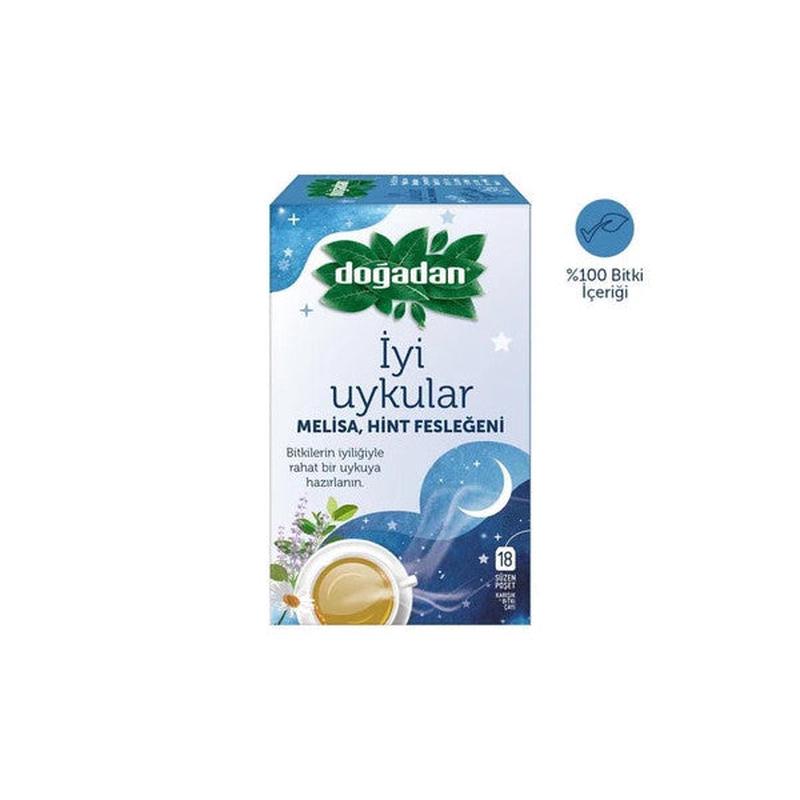 Doadan Sleep Well Melissa Indian Basil Herbal Tea 18 Pack