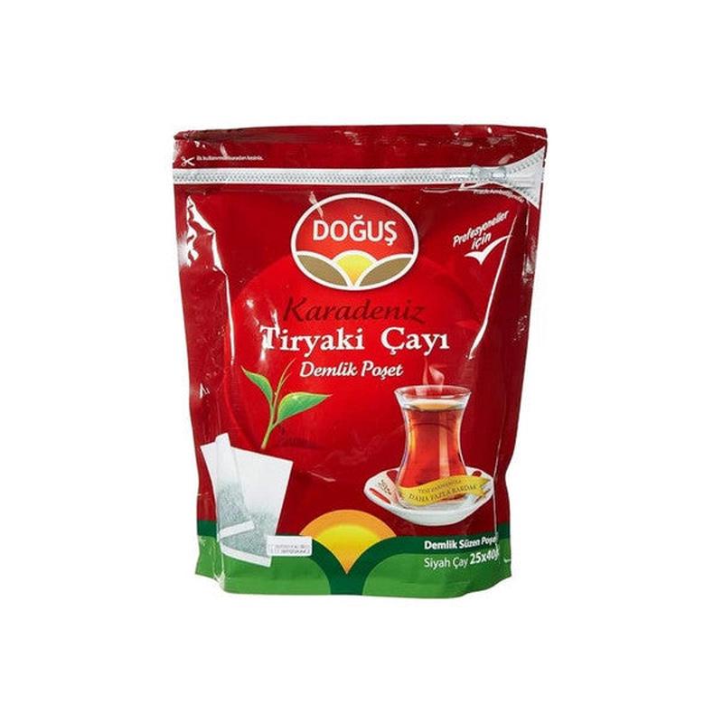 Dou Karadeniz Tiryaki 40 Gr 25 Tea Bags n 2 Teapots