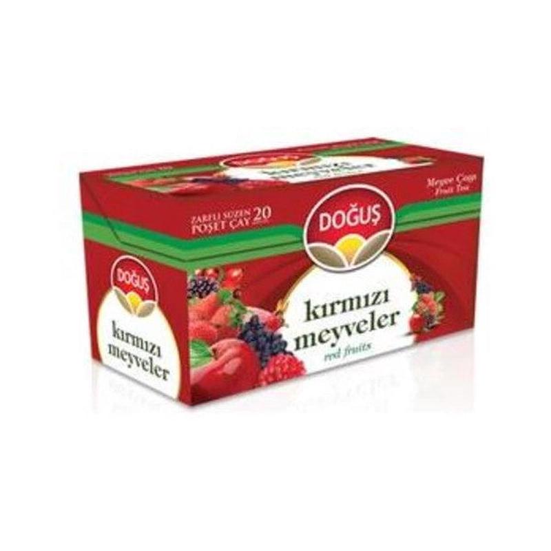 Dou Tea Dou Red Fruits Herbal Tea 40 Gr 12 Pack