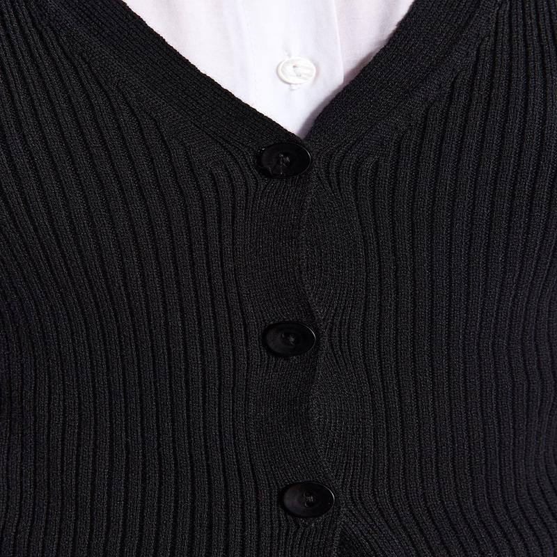 Black Premium Thread / Special Thread Tricot Sweater TWOAW24SV00049