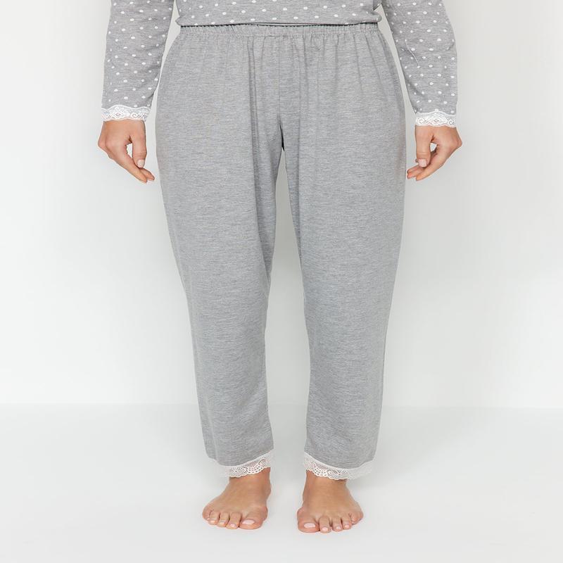 Women's Straight Long Sleeve Homewear Regular Pajamas Set