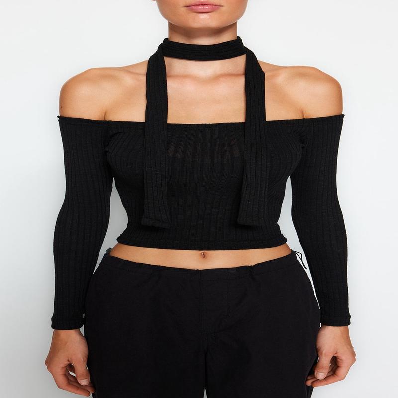 Women's Plain Long Sleeve Slim Fit Blouse