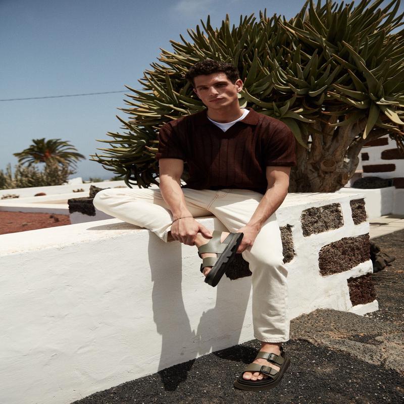 MAN Men's Ajour Short sleeve Relaxed fit Polo T-shirt