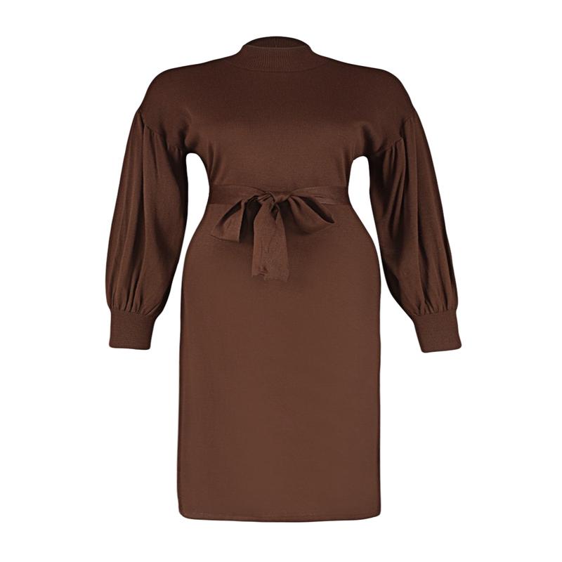 Modest Women's Plain Maxi Long sleeve Casual Relaxed fit Dress