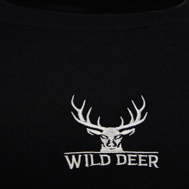 Man Men's Animal Print Long Sleeve Oversize Sweatshirt