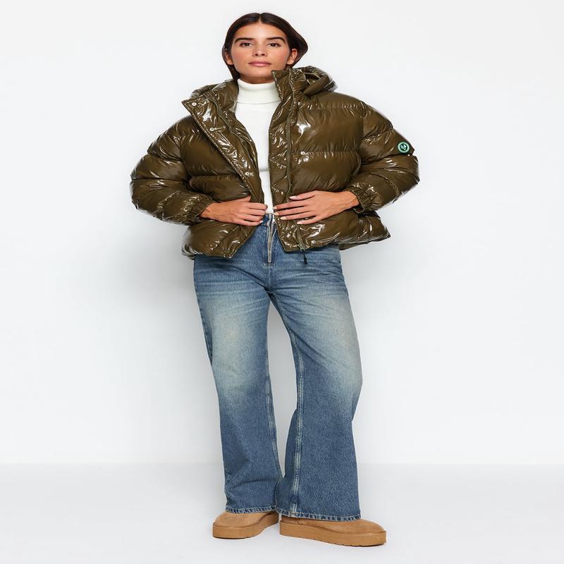 Women's Plain Oversize Winter Jacket