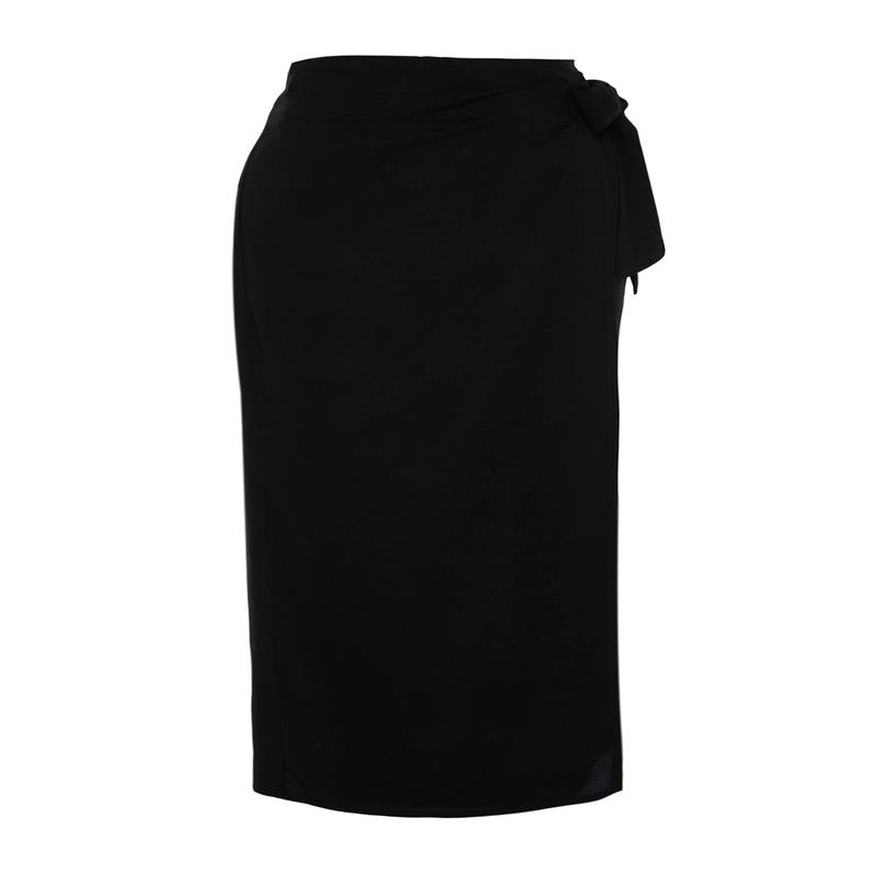 Women's Plain Maxi Wrapper Skirt