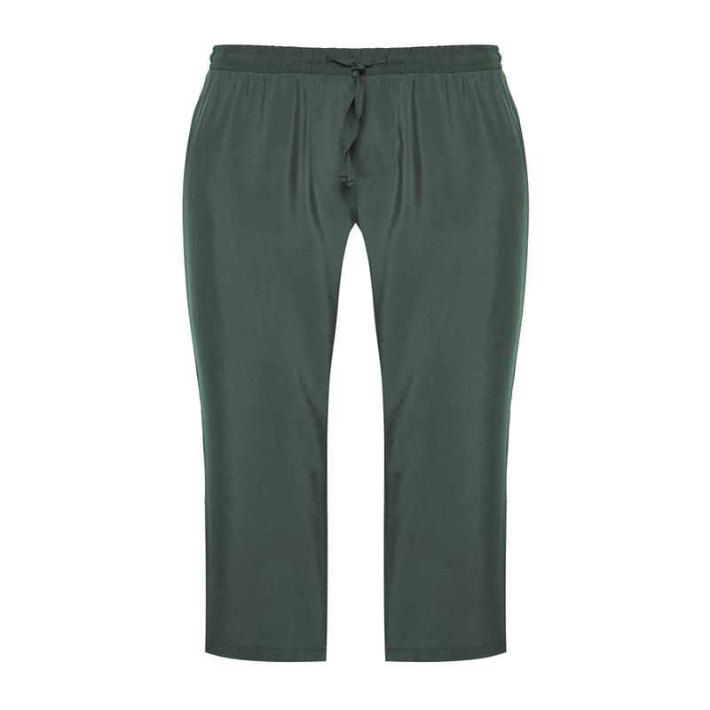 Man Men's Plain Regular Regular Waist Trousers