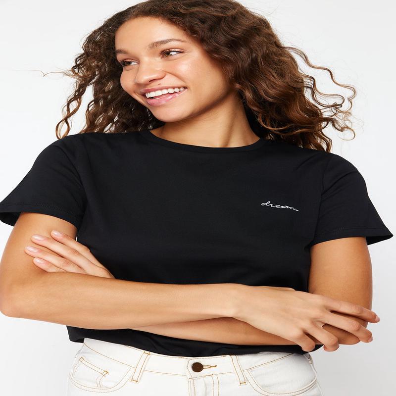 Women's Motto Short Regular T-Shirt