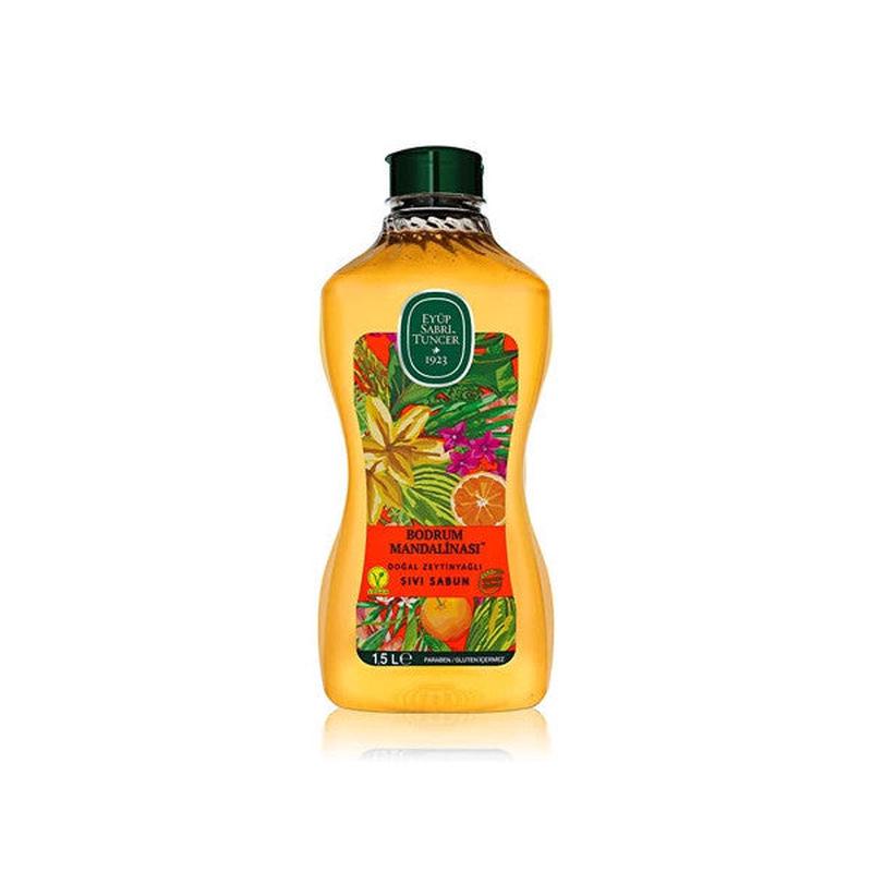 Eyp Sabri Tuncer Liquid Soap Bodrum Tangerine 1500 Ml 3 Pcs