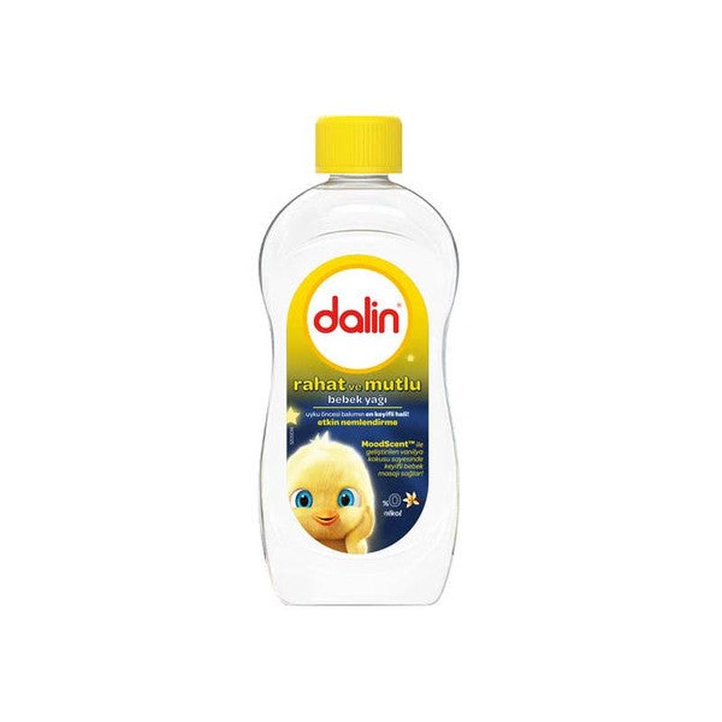 Dalin Baby Oil 300Ml Comfortable And Happy