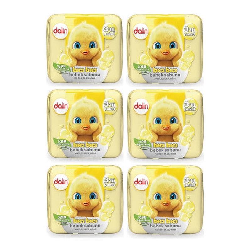 Dalin Classic Solid Baby Soap 18 X 75 Gr
