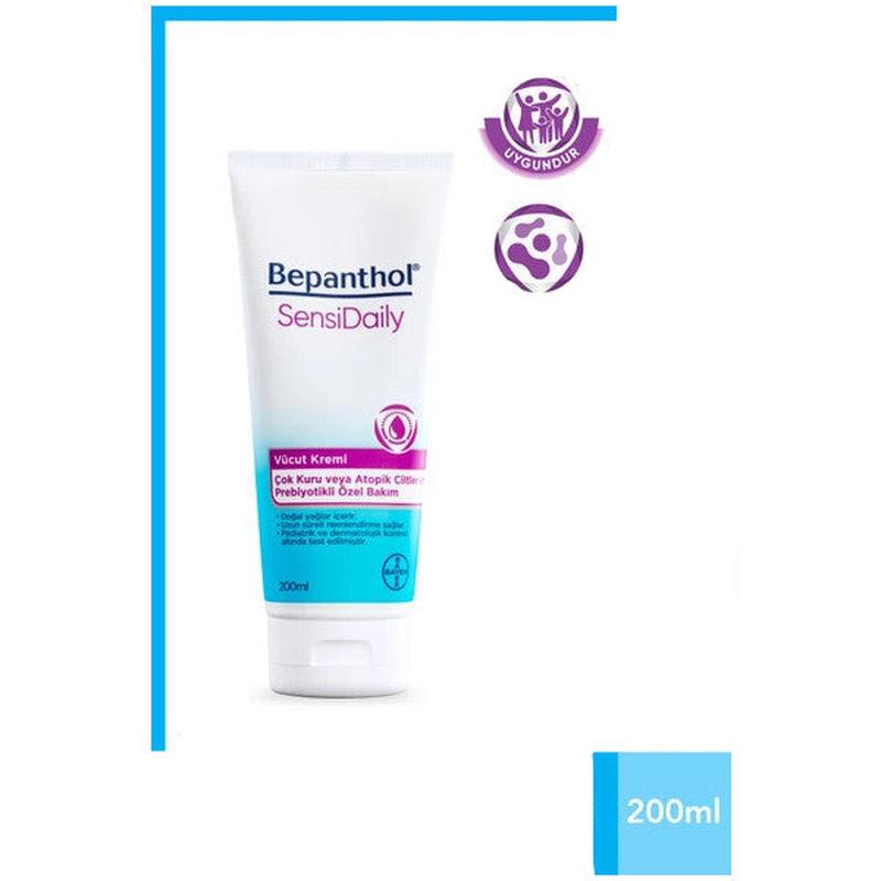 Bepanthol Sensidaily Body Cream 200Ml