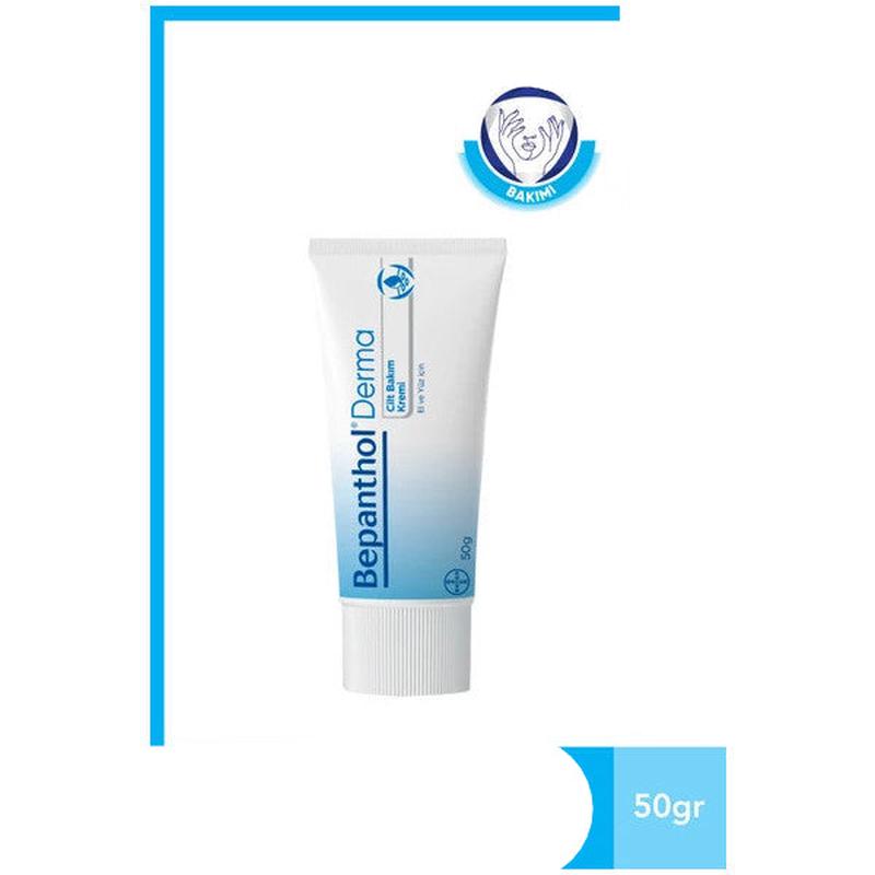 Bepanthol Skin Care Cream 50Gr L Suitable For All Skin Types, Hand And Daily Face Care, Daily Body Care