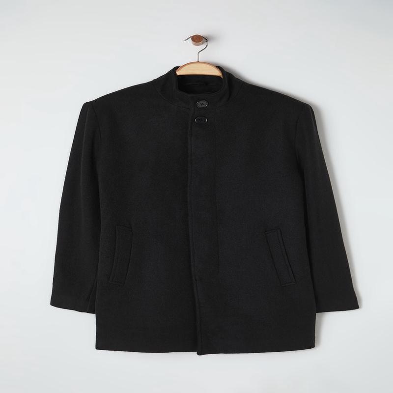 Man Men's Straight Regular Coat