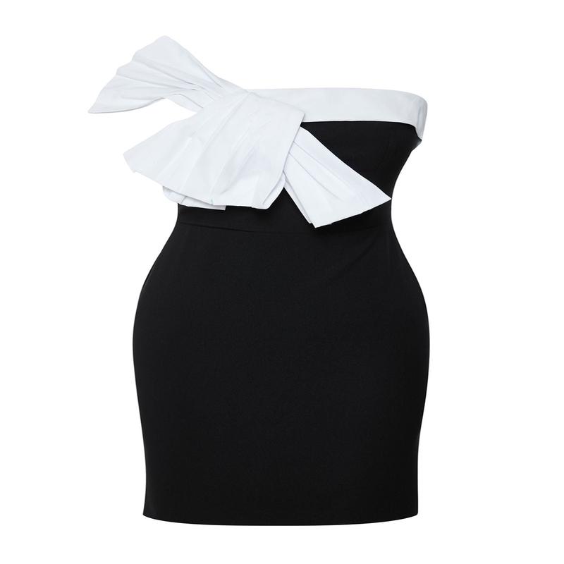 Women's Multi-Colored Plain Mini Sleeveless Stylish/night Fitted Dress