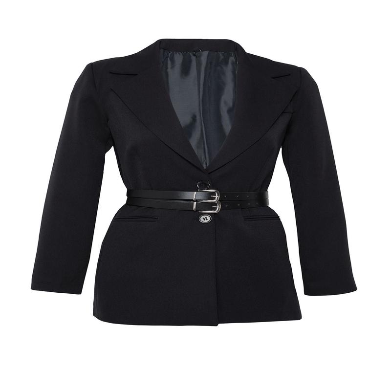 Modest Women's Straight Long Fitted Hijab Jacket