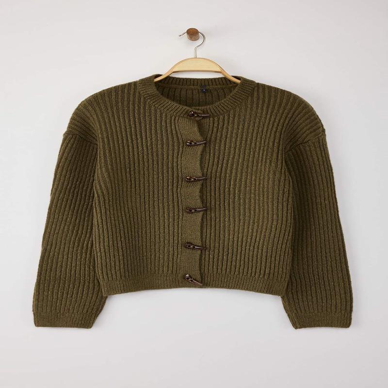 Women's Textured Long Regular Cardigan