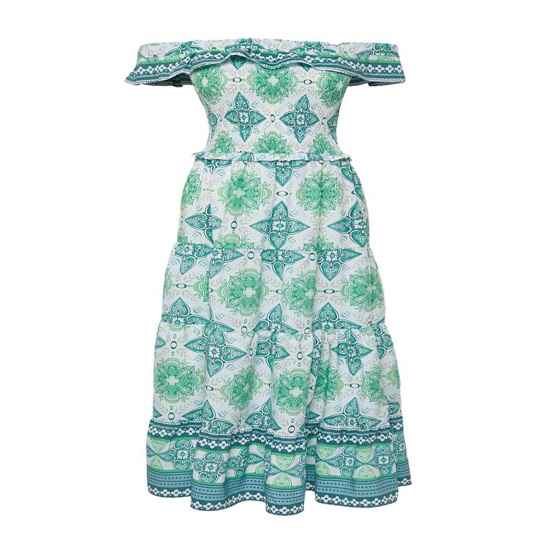 Women's Flowering Maxi Short Casual/daily Regular Dress