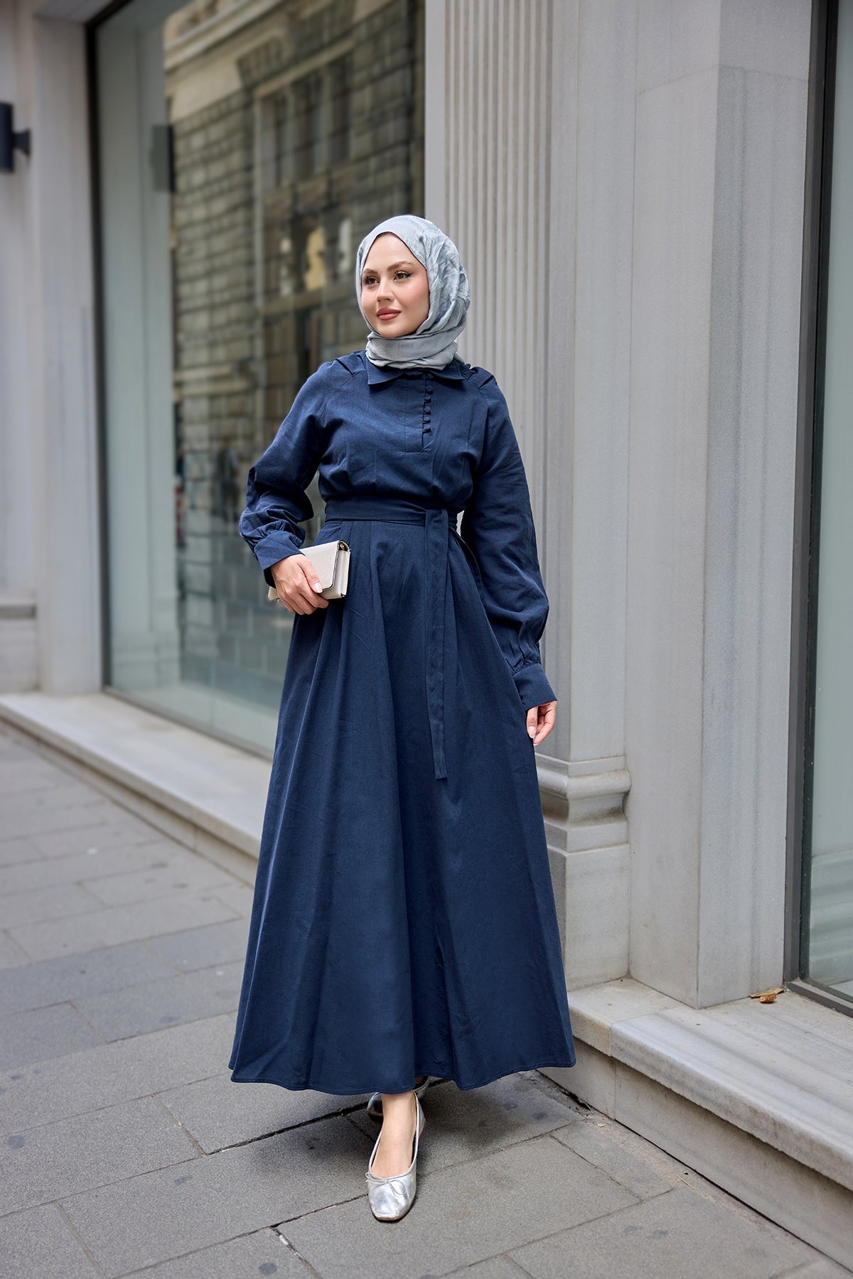 Sea Dress Navy Blue